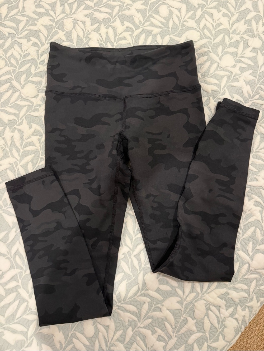 Vimmia Black Charcoal Camo High-Waist Leggings